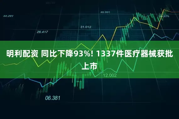 明利配资 同比下降93%! 1337件医疗器械获批上市
