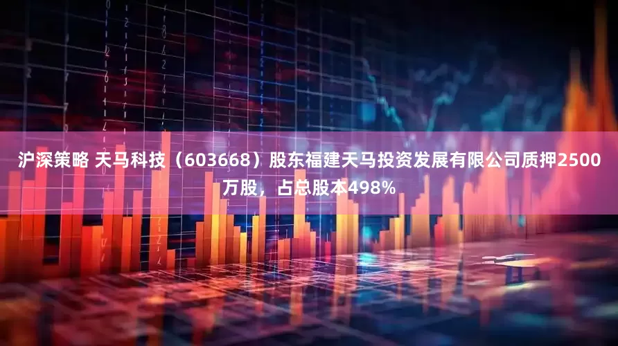 沪深策略 天马科技（603668）股东福建天马投资发展有限公司质押2500万股，占总股本498%